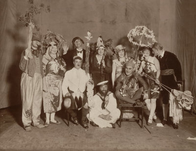Fancy dress party, 1928