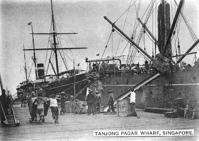 Tanjong Pagar Wharf, 1900s