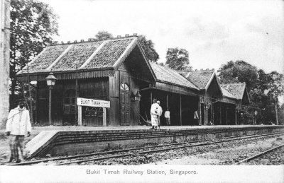 Bukit Timah station, 1900s