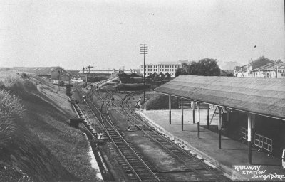 Tanjong Pagar station, 1940